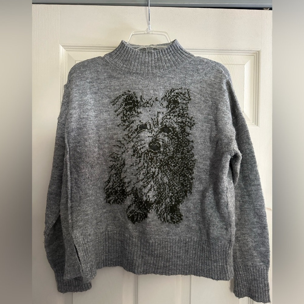 Moth terrier dog sweater, Anthropologie, puppy 
Excellent condition